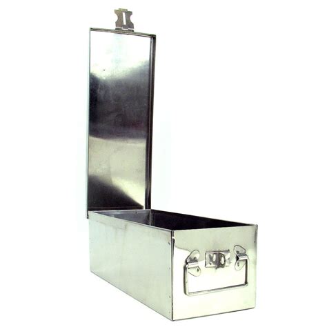 stalwart 12 metal storage lock box|lockable metal storage box.